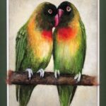 Lovebirds by Marguerite Cooper