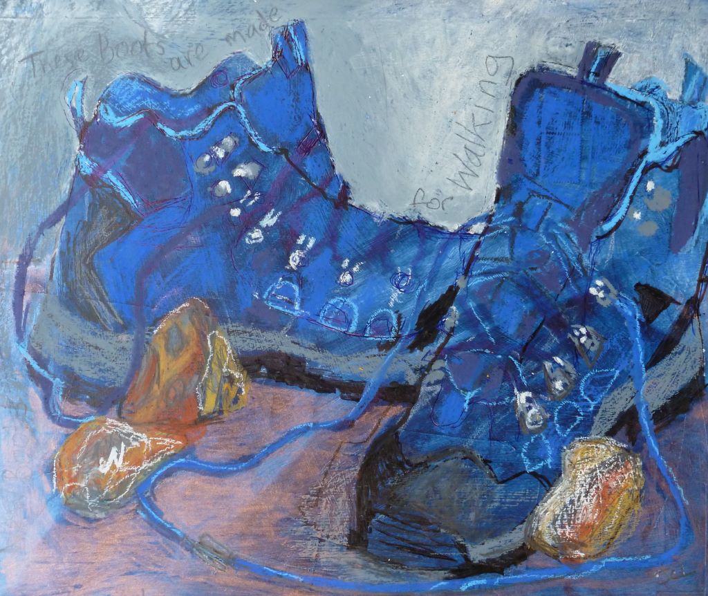 Old stones, New Boots by Joan Lee
