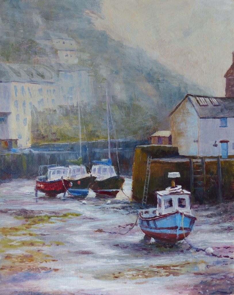 Polperro by B Humphreys