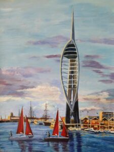 Spinnaker Tower by Carol Jarman