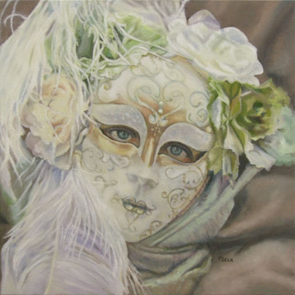 Venetian Mask III by C Dear