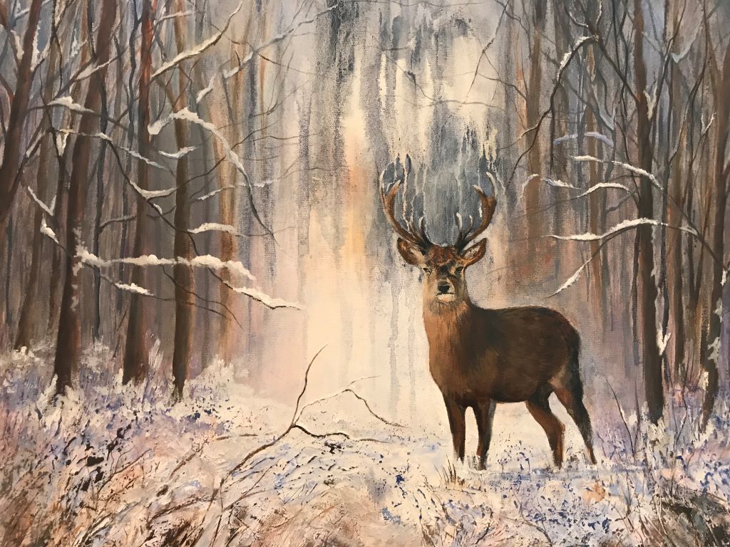 Winter in the New Forest by Heather Jay